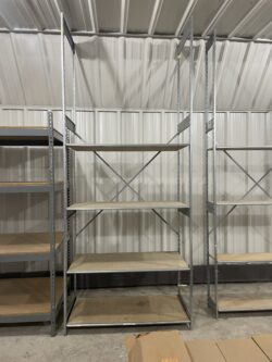 LIGHTWEIGHT WAREHOUSE SHELVING